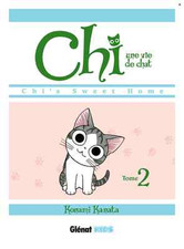 manga CHI, une Vie de Chat Tome 2 Kanata Konami Kodomo Glénat Kids Couleur VF