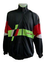 Veste Adidas 80's 90's / Rare Collector Vintage Jacket / Noir Rouge Vert Fluo M