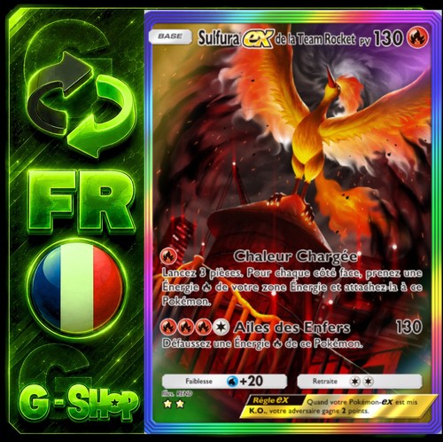 Pokemon tcg pocket - sulfura, ex