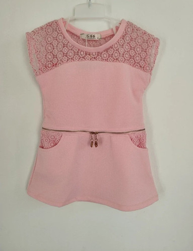 Robe fille rose - robe,