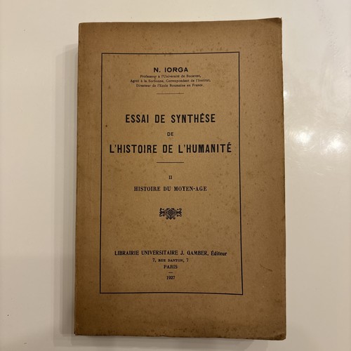 Essai synthèse de - synthèse,