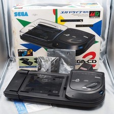 Console SEGA Mega CD 2 HAA-2912 en boîte testée fonctionnelle NTSC-J Mega Drive