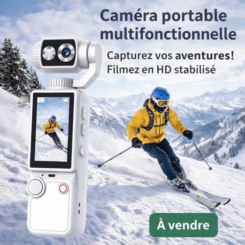 Camera portable rotative - , hd