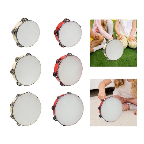 Tambourin double rangées bois - double,