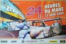 Affiche 24h mans 2004 - 24h, du