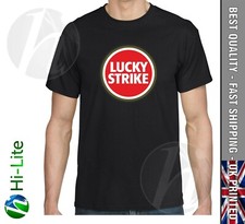 T-Shirt Noir Logo Lucky Strike