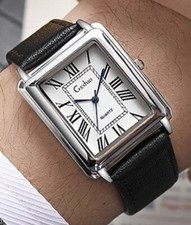 Montre rectangulaire à Quartz