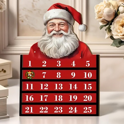 Calendrier avent de noël - calendrier,