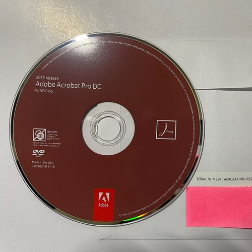 Adobe acrobat pro 2015 - adobe, dc