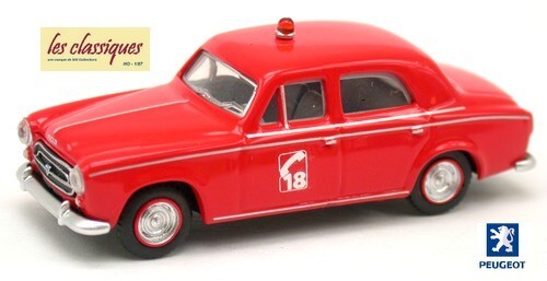 Peugeot 403 berline sapeurs - 403, "sapeurs