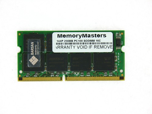 256mb pc100 100mhz - 256mb, 144-pin