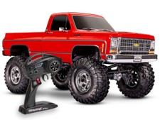 Traxxas Crawler TRX-4 RTR Chevrolet K10 rouge1/10 brossé sans batterie/charge...