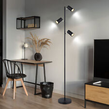 Lampe Sur Pied 3 Flammes Métal Spots Mobile H 154Cm