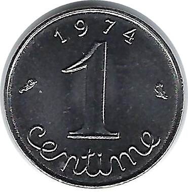 France centime epi 1974 - epi,