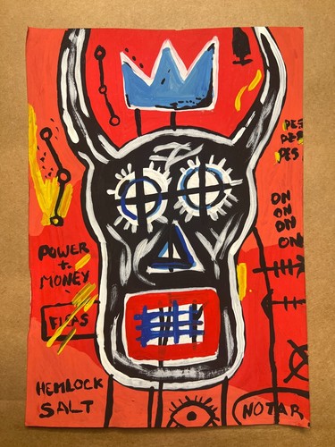 Jean michel basquiat dessin - jean-michel,