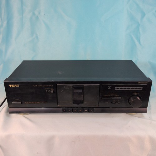 Teac 375 stereocassette deck - teac,
