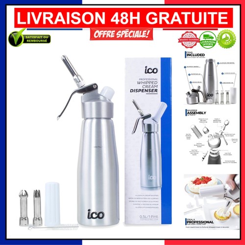 Ico siphon aluminium pour - ico,