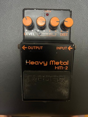 Pédale effet boss heavy - pédale,