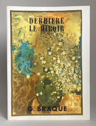 Braque derrière miroir - braque.,