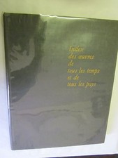 Laffont Bompani "Index des Oeuvres de tous les Temps et de tous les Pays" /1962