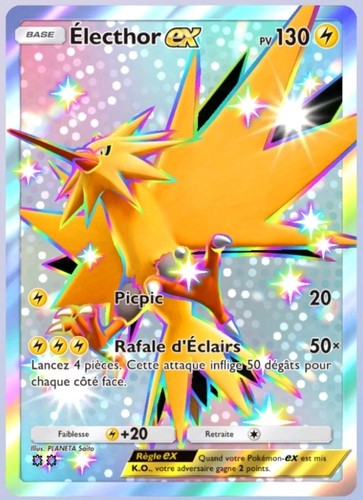 Carte pokemon tcgp électhor - pokemon,