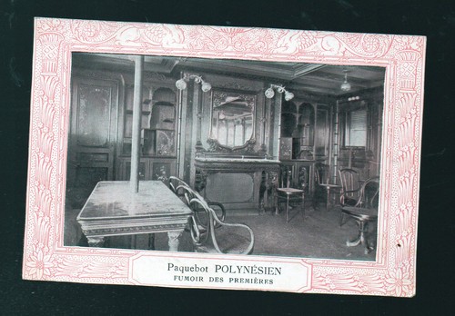 Vieux papiers menu paquebot - vieux,