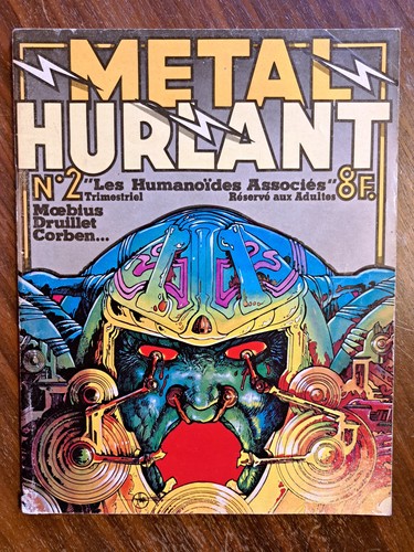 Metal hurlant e o - metal, e.o