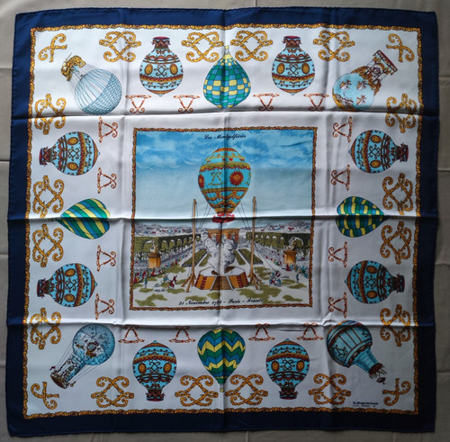 Foulard les montgolfières - foulard, "les
