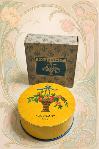Boîte poudre houbigant - à,