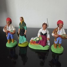 4 Santons Signés RICHARD