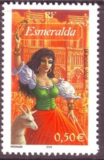 FRANCE TIMBRE N° Y&T 3589 " Esmeralda " NEUF**