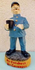 My GOODNESS  My GUINNESS  Rare Figurine Officielle HARPLESS ZOO KEEPER By GILROY