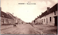 58 MYENNES - la route de la