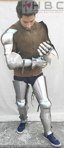 Armure médiévale acier - armure,