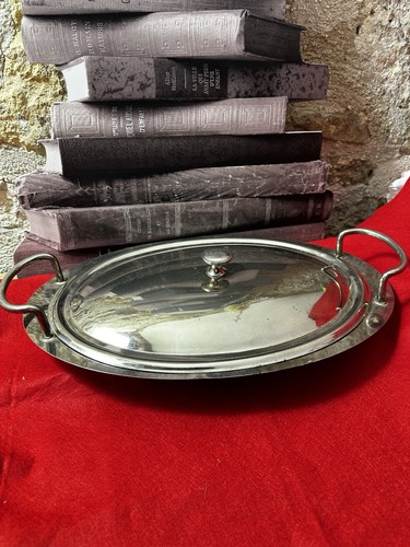 Plat service ovale vintage - de,
