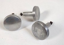 PATERES PORTE MANTEAU POIGNEES ALUMINIUM DESIGN 30 ART DECO MODERNISTE BAUHAUS