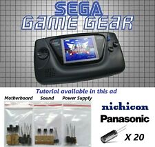 SEGA Game Gear Replacement Capacitors | Complete Cap Kit [High Quality]