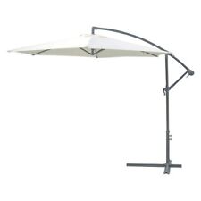 Parasol Rond avec Support à Partir De 3 MT pour Jardin Acier 180 Gr Mq Ø 48 MM
