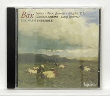 NASH ENSEMBLE ⸺ BAX nonet, oboe quintet, elegiac trio... ⸺ HYPERION CD NM