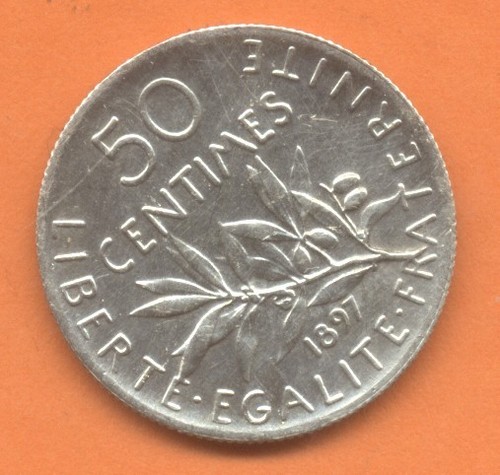 Centimes 1897 sup - 1897, semeuse
