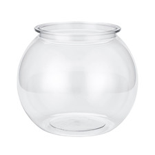 Bol à poisson rond transparent aquarium réservoir avec cylindre lisse bouche s