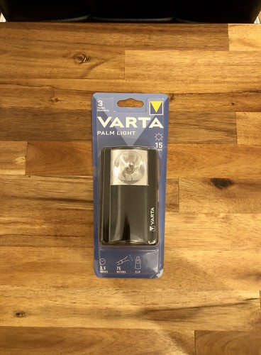 Lampe poche métal varta - en,