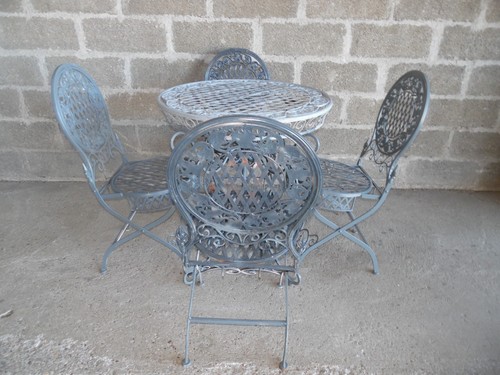 Salon jardin fer forge - fer,