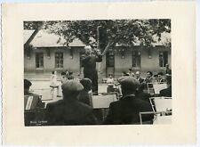PHOTO CARIBONNE ISTRES MUSIQUE MUNICIPALE 1952 A Mr. BRIANCON L'ETOILE D'ISTRES