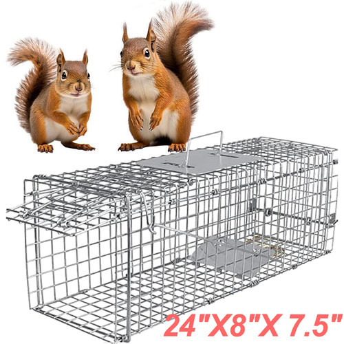 Live animal cage trap - cage, extra