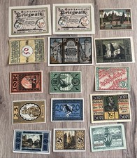 15 Notgeld Allemagne 1920-1922