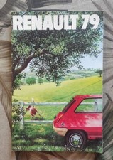 Prospectus Brochures Catalogues RENAULT 79  ( R4 R5 ALPINE  R6 GORDINI R14 R30 )