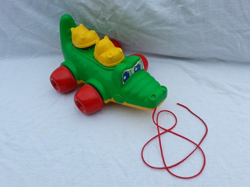 Jouet 1er age crocodile mobile - age,
