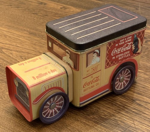 Vintage coca cola tin - vintage,