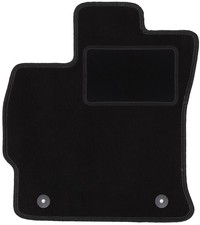 Tapis conducteur velours noir pour Toyota Prius III Plus 2011-2015 1pc